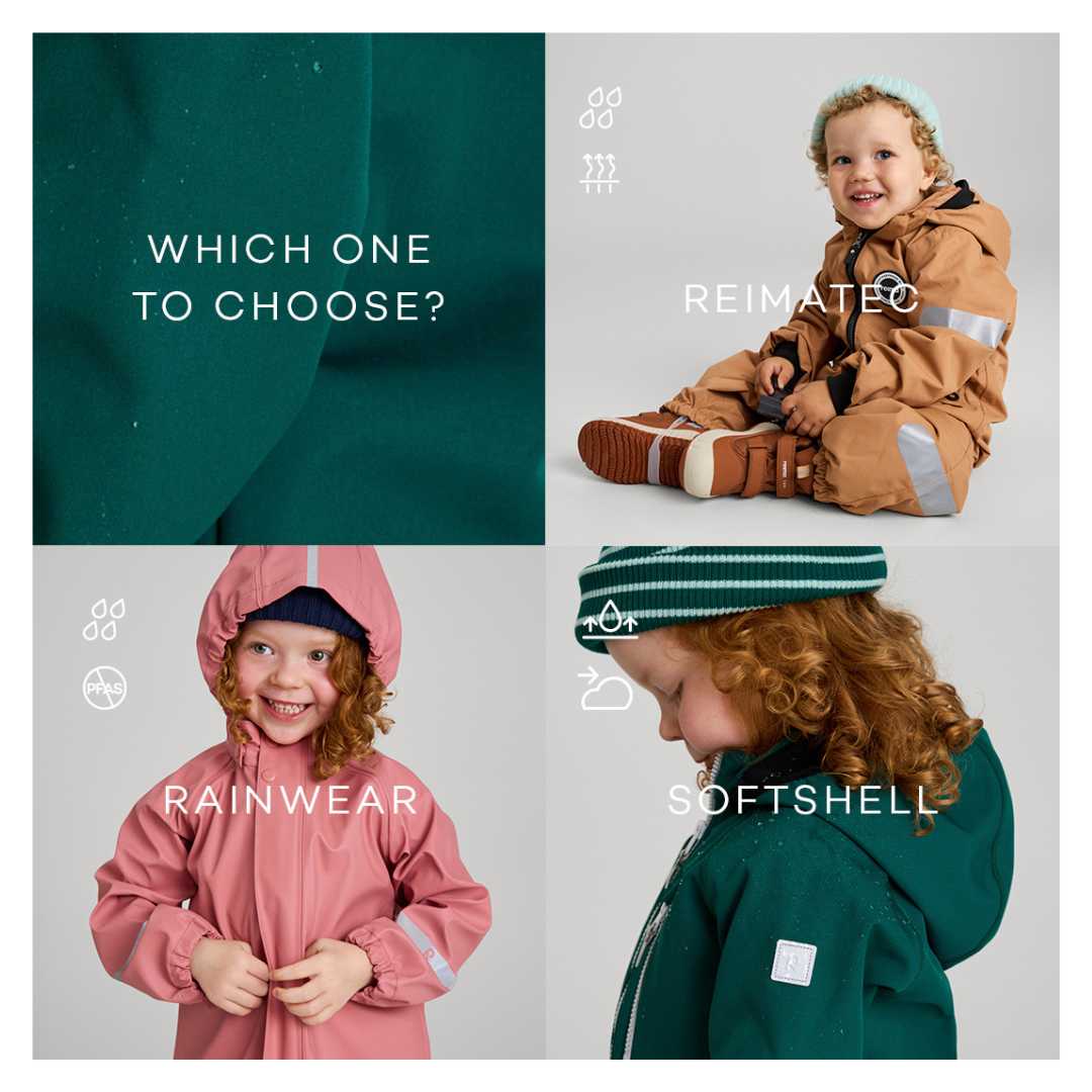 SS25 Slotted Section - Difference between rain, reimatec and softshell