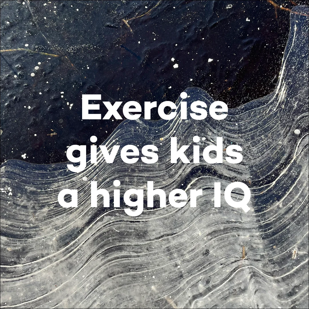 Activism Landing Page - Card link sections - Exercise gives kids a higher IQ