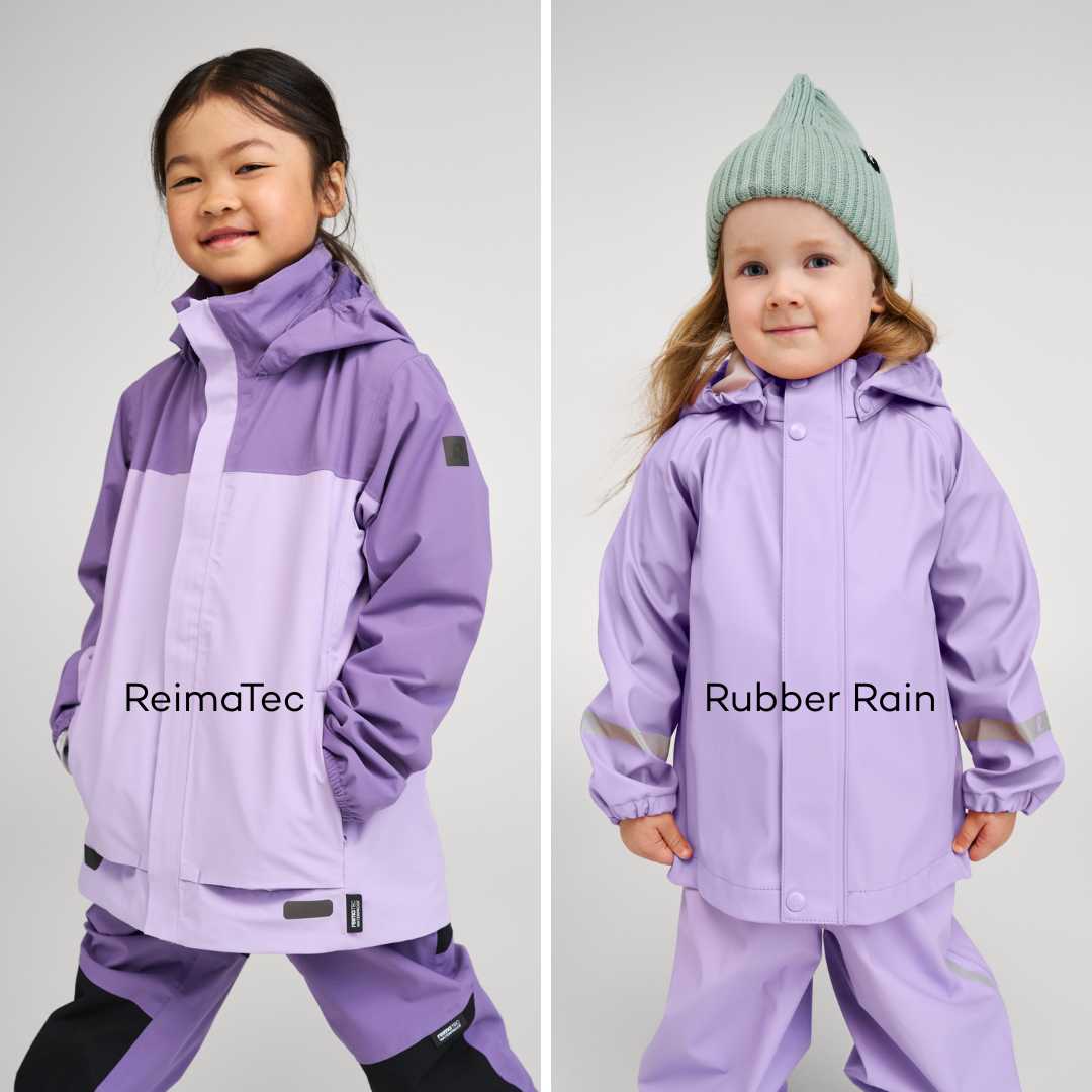 SS26 Rain Jackets: ReimaTec vs Rubber Rain